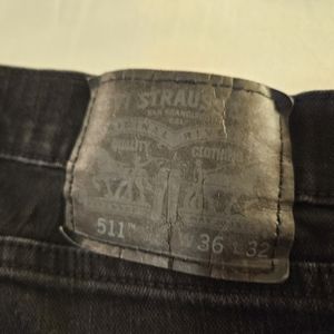 Levis 511 Black 36x32